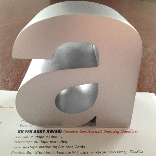 We Won a Silver ADDY Award!