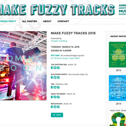 We’ve Launched makefuzzytracks.com – Dig it.