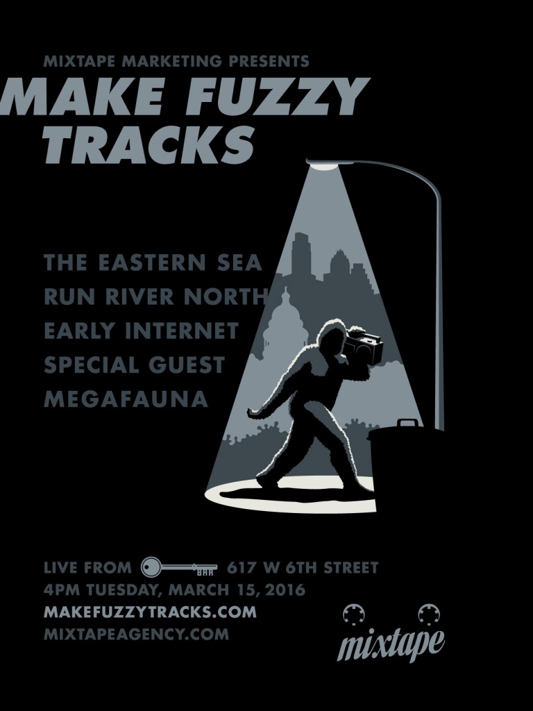 2016 Make Fuzzy Tracks Poster & Lineup